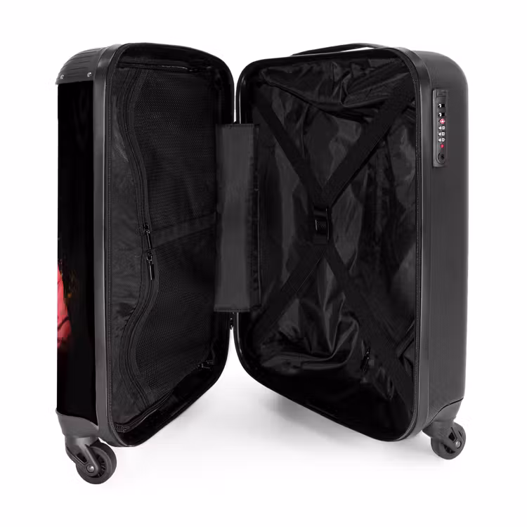 Valise - Singe avec gilet coloré — 4
