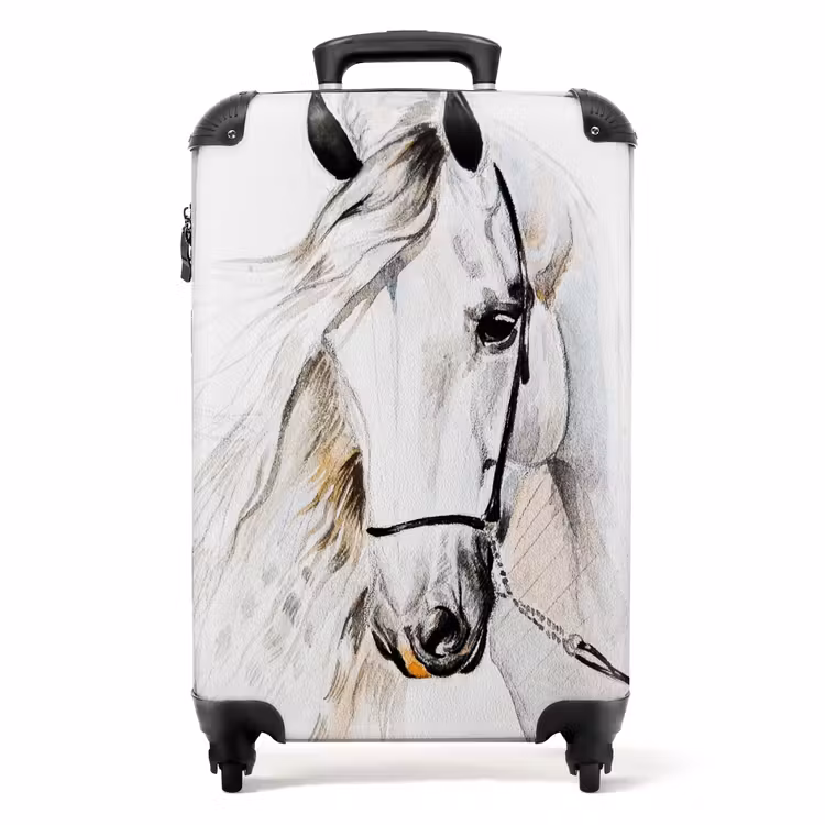 Valise - Tourbillon blanc — 1