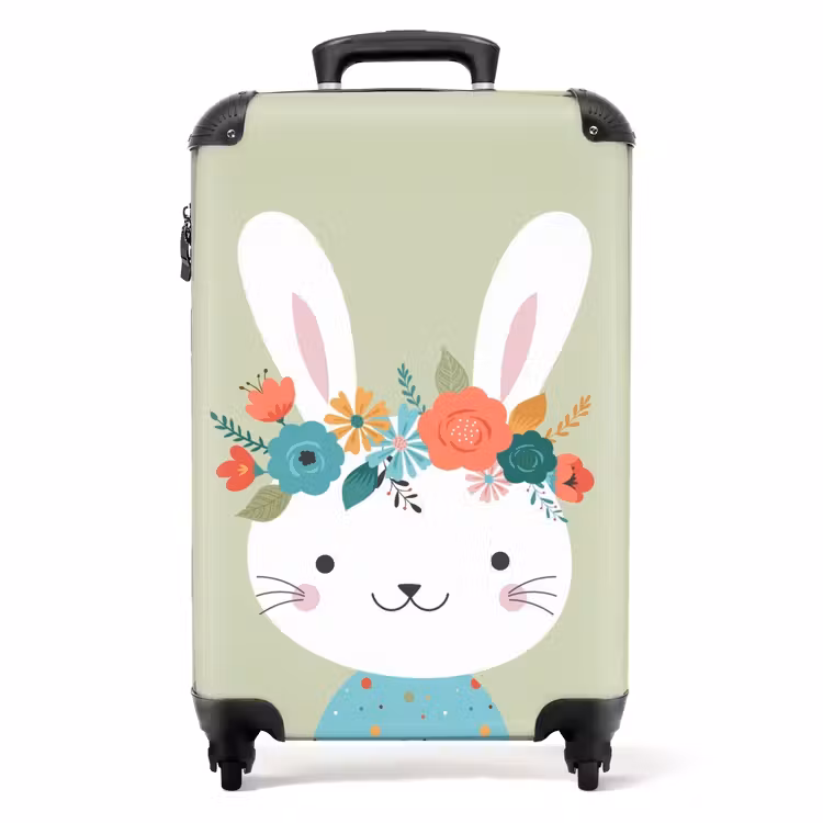 Valise - Lièvre hippie — 1