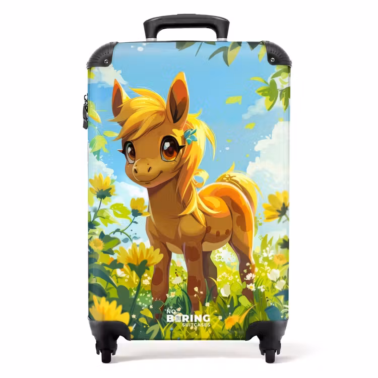 Valise - Poney ensoleillé — 1