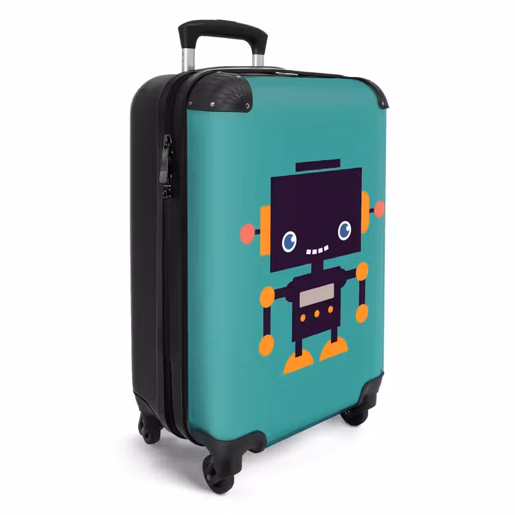 Valise -  Robot pixel vert — 2