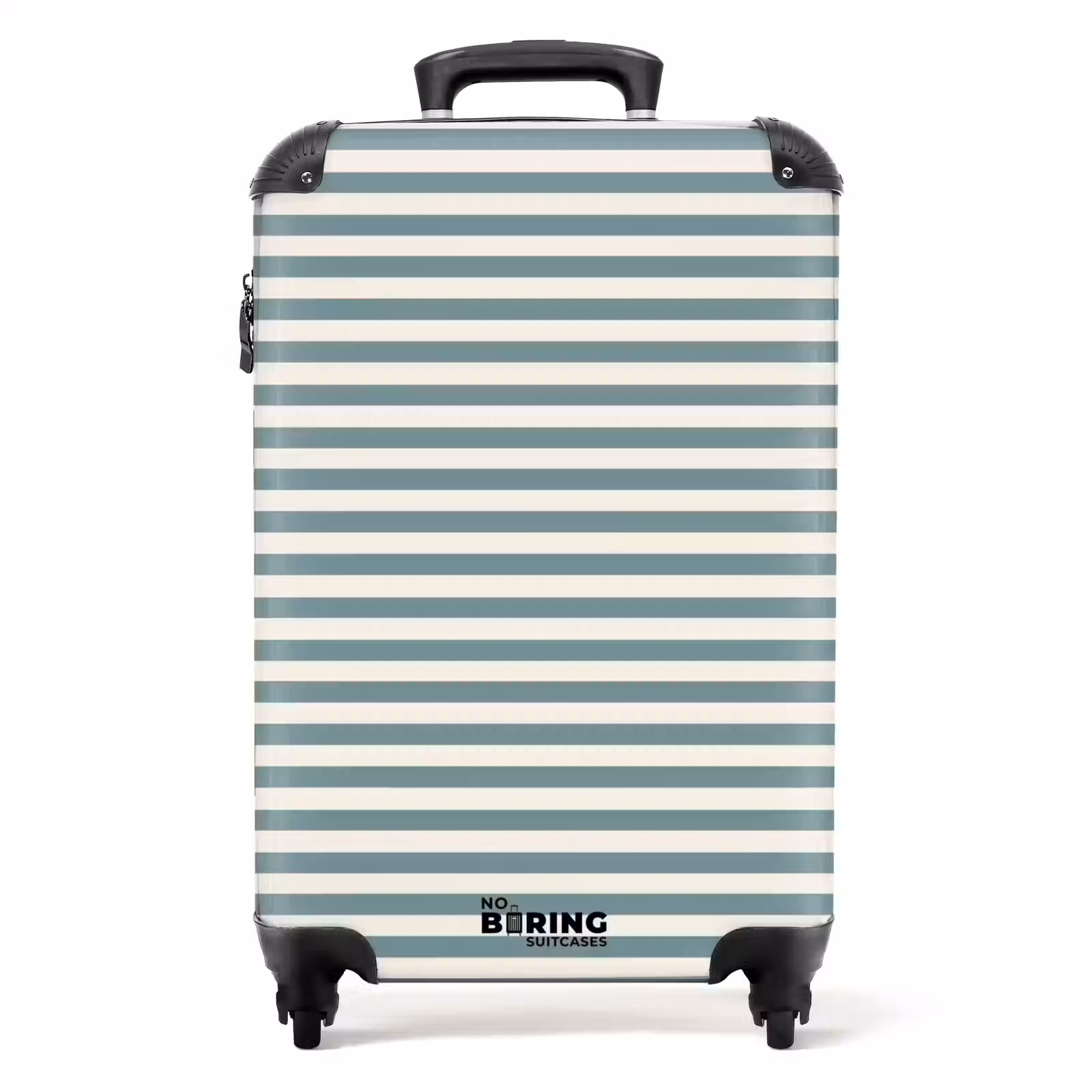 Valise - Rayures - Moderne - Bleu — 1