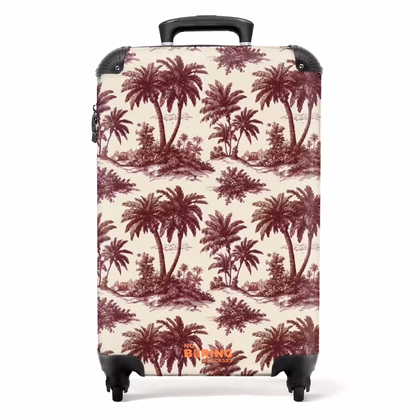 Valise - Tropical - Géométrique - Bourgogne — 1