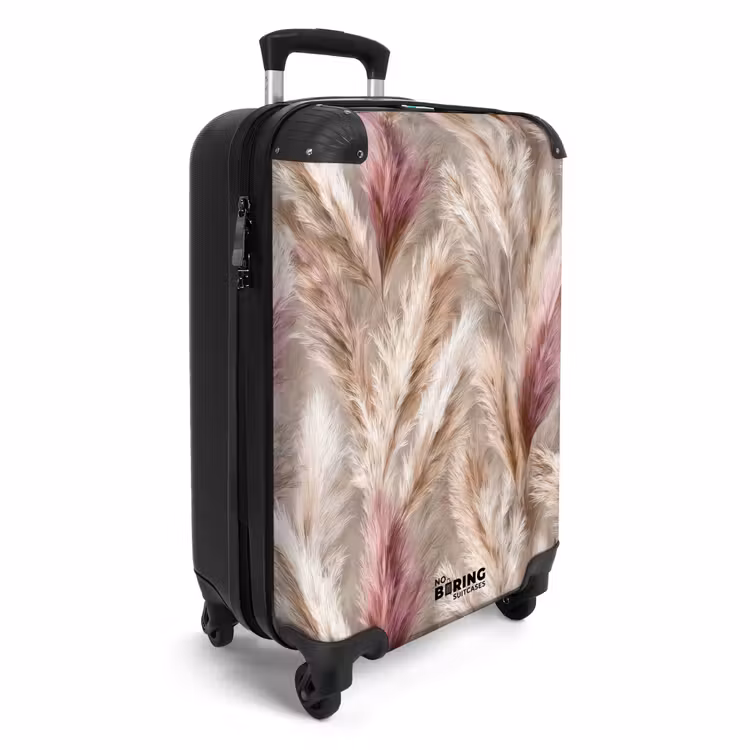 Valise - Herbe de la pampa - Duveteuse - Colorée — 2