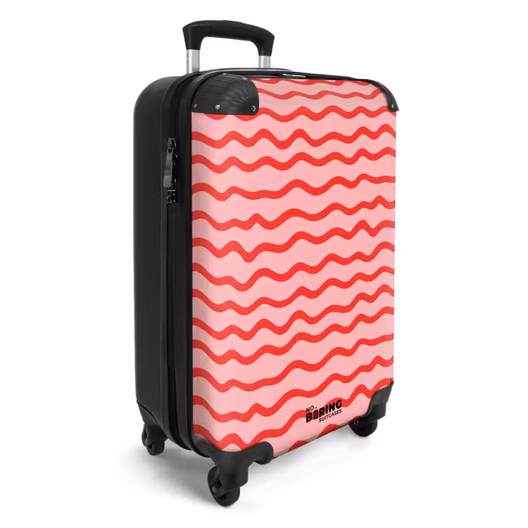 Valise - Ludique - Motif - Rouge — 2