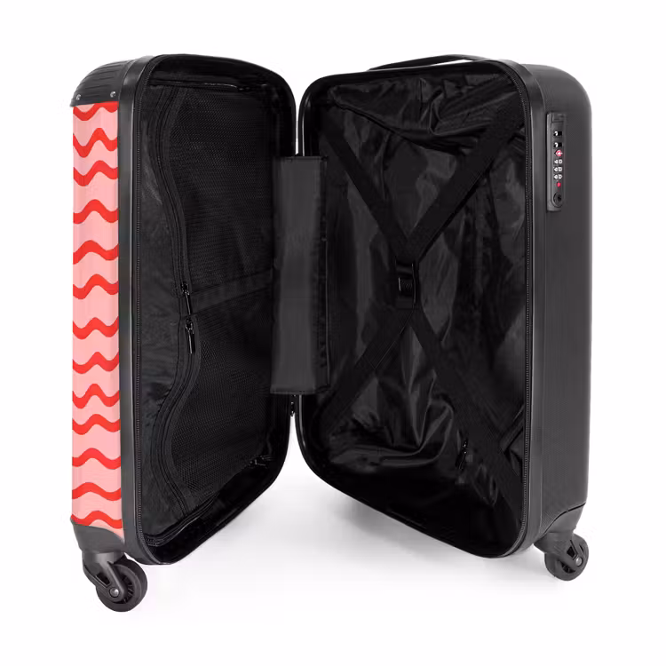 Valise - Ludique - Motif - Rouge — 5