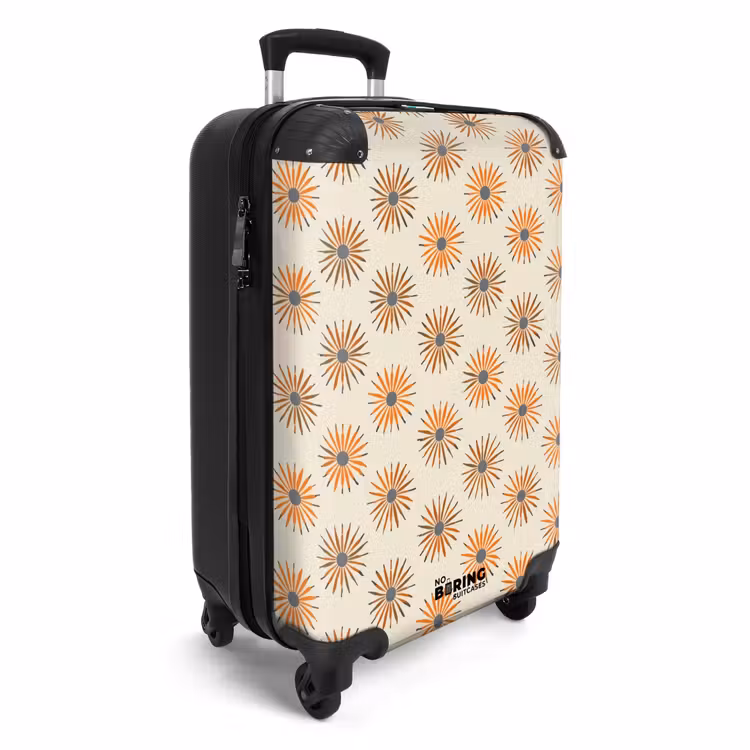 Valise - Marguerite - Motif - Orange — 2