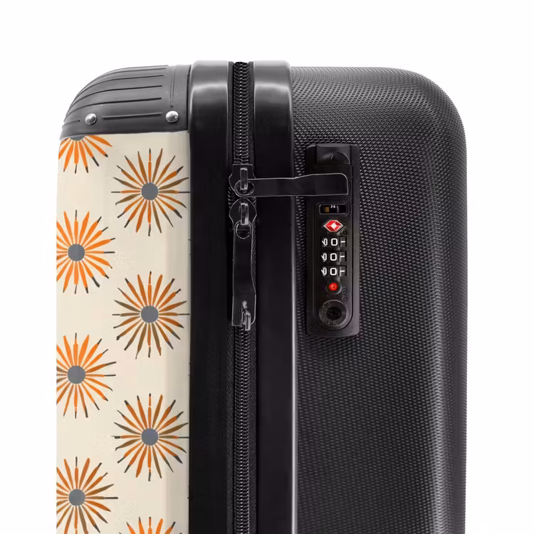 Valise - Marguerite - Motif - Orange — 6