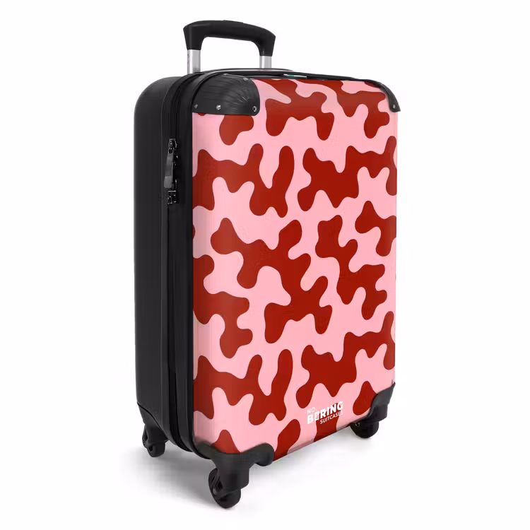Valise - Moderne - Abstrait - Rouge — 2
