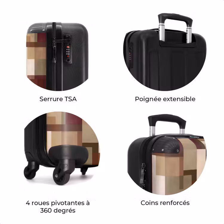 Valise - Moderne - Géométrique - Coloré — 8