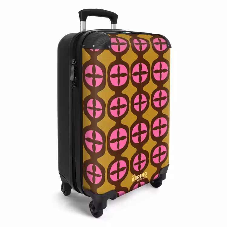 Valise - Moderne - Motif - Rose — 2