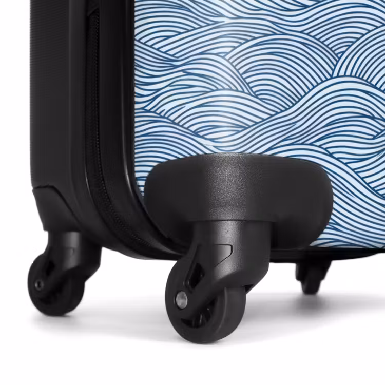 Valise - Ondes - Rythmique - Bleu — 7
