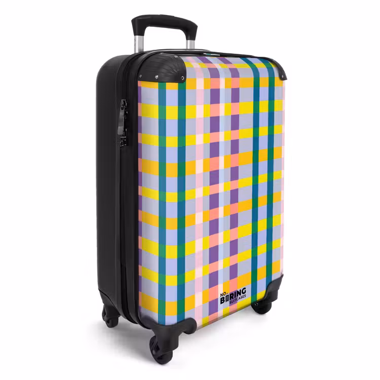 Valise - Plaid - Motif - Coloré — 2