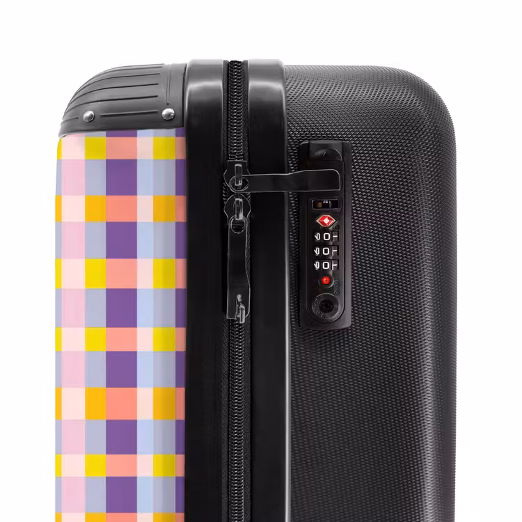 Valise - Plaid - Motif - Coloré — 6