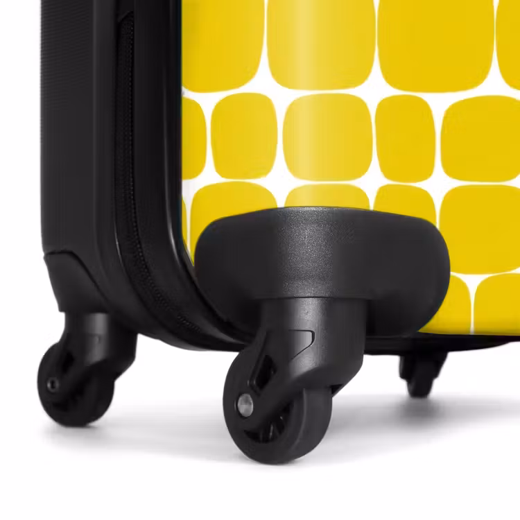 Valise - Points - Moderne - Jaune — 7