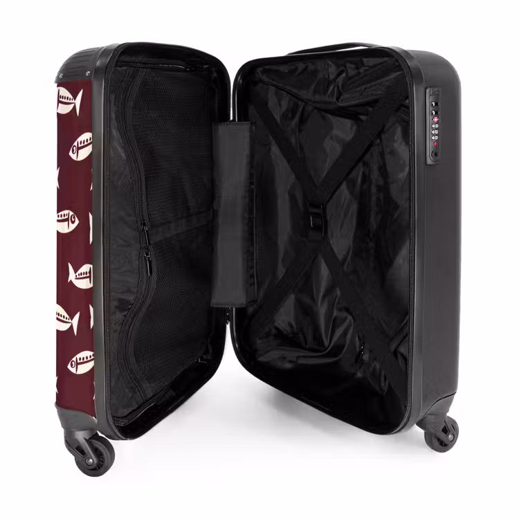 Valise - Poisson - Graphique - Motif - Foncé — 5