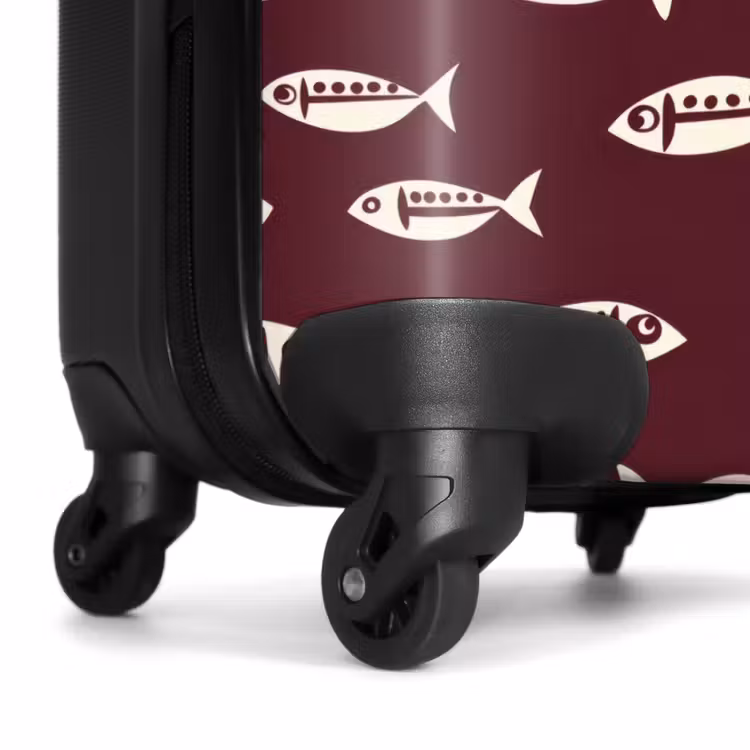 Valise - Poisson - Graphique - Motif - Foncé — 7
