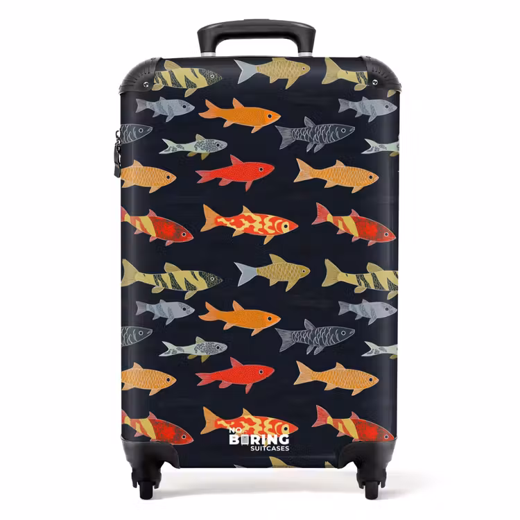 Valise - Poisson - Motif - Coloré — 1