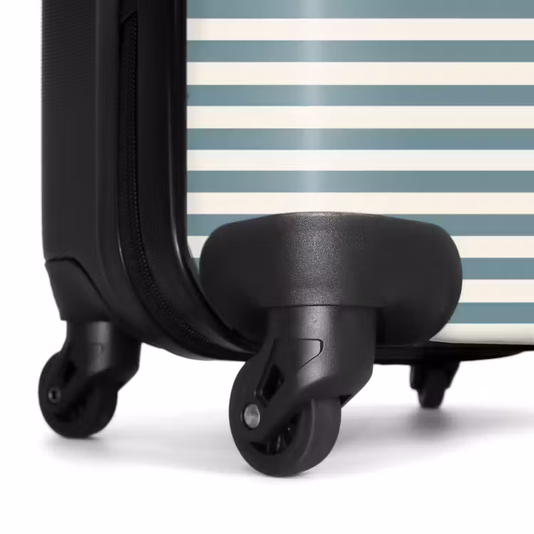 Valise - Rayures - Moderne - Bleu — 7