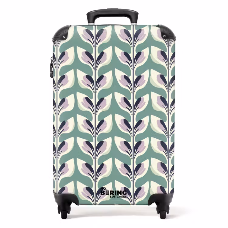 Valise - Rétro - Moderne - Vert — 1
