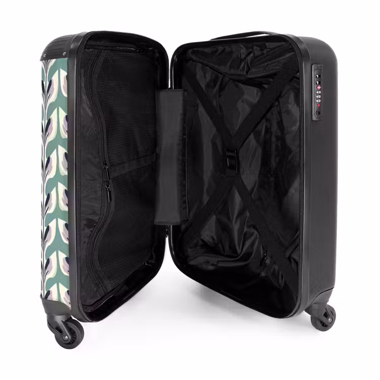 Valise - Rétro - Moderne - Vert — 5