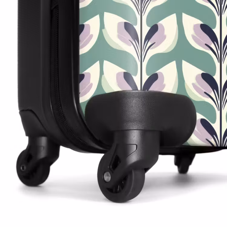 Valise - Rétro - Moderne - Vert — 7