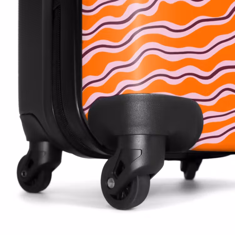 Valise - Retro - Wavy - Orange — 7