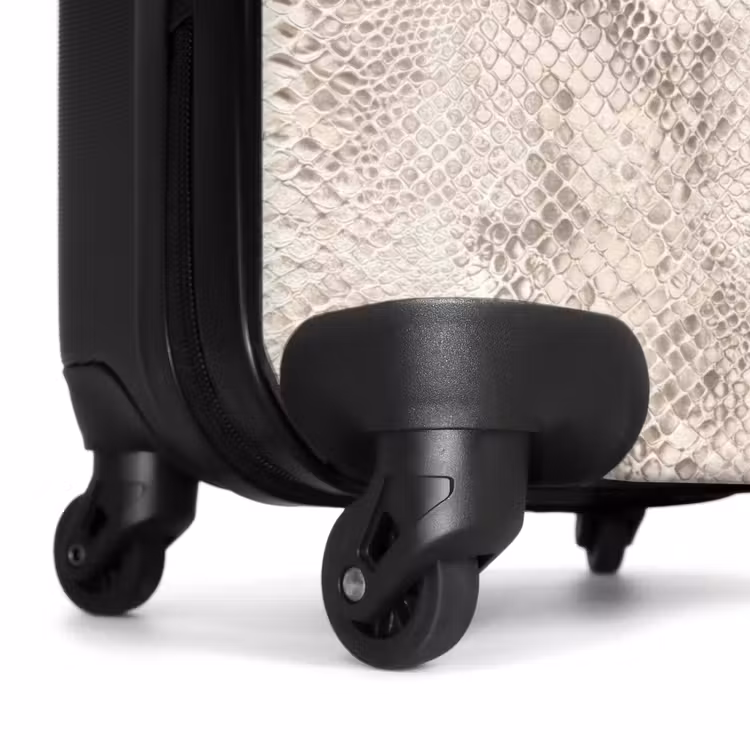 Valise - Serpent - Motif - Beige — 7