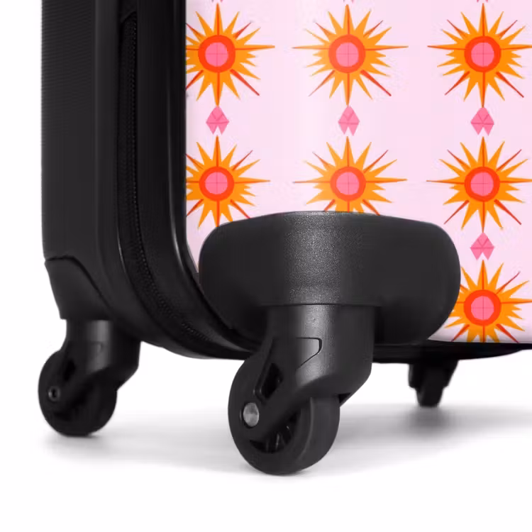 Valise - Soleil - Motif - Rose — 7