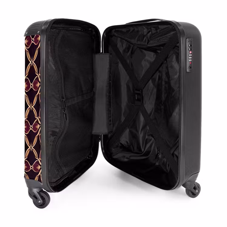 Valise - Symétrique - Carrelage - Bourgogne — 5