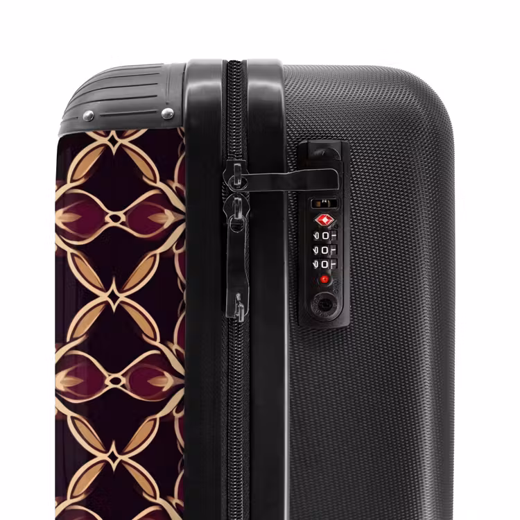 Valise - Symétrique - Carrelage - Bourgogne — 6