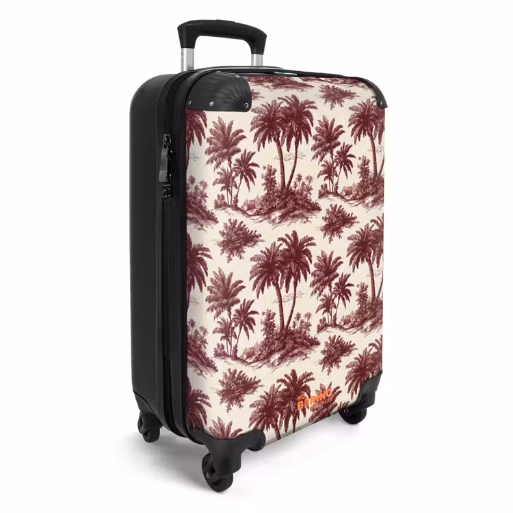 Valise - Tropical - Géométrique - Bourgogne — 2