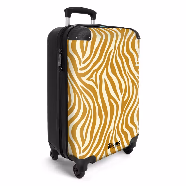 Valise - Zèbre - Classique - Ocre - Jaune — 2