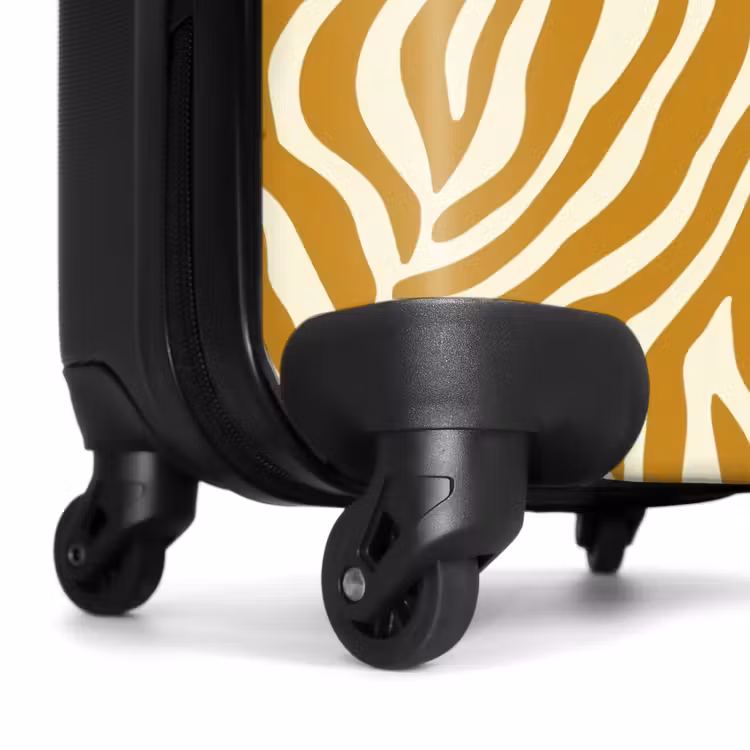 Valise - Zèbre - Classique - Ocre - Jaune — 7