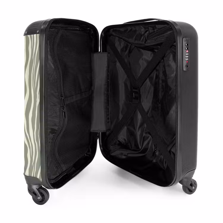 Valise - Zèbre - Motif - Vert — 5