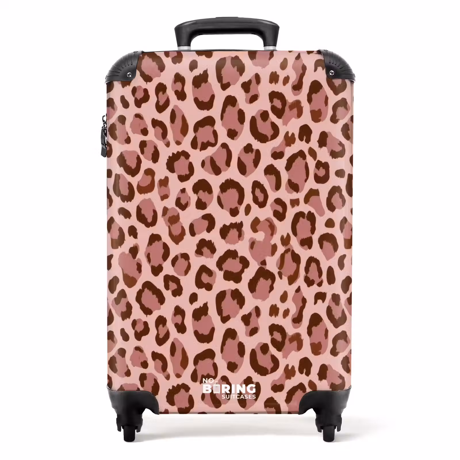 Valise - Léopard - Motif - Rose — 1