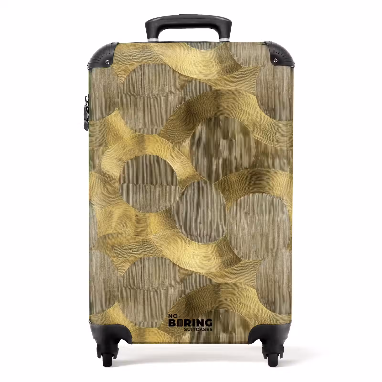 Valise - Moderne - Géométrique - Or — 1