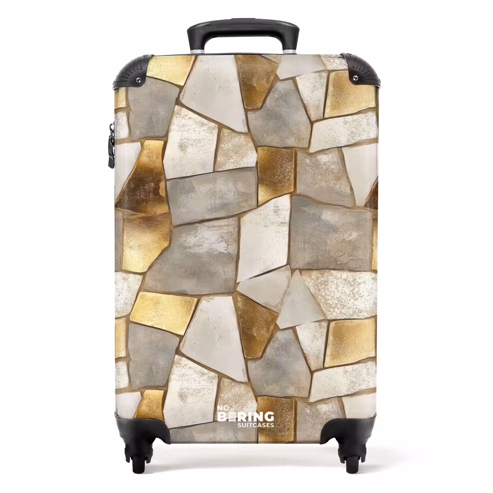 Valise - Mosaïque - Marbre - Or — 1