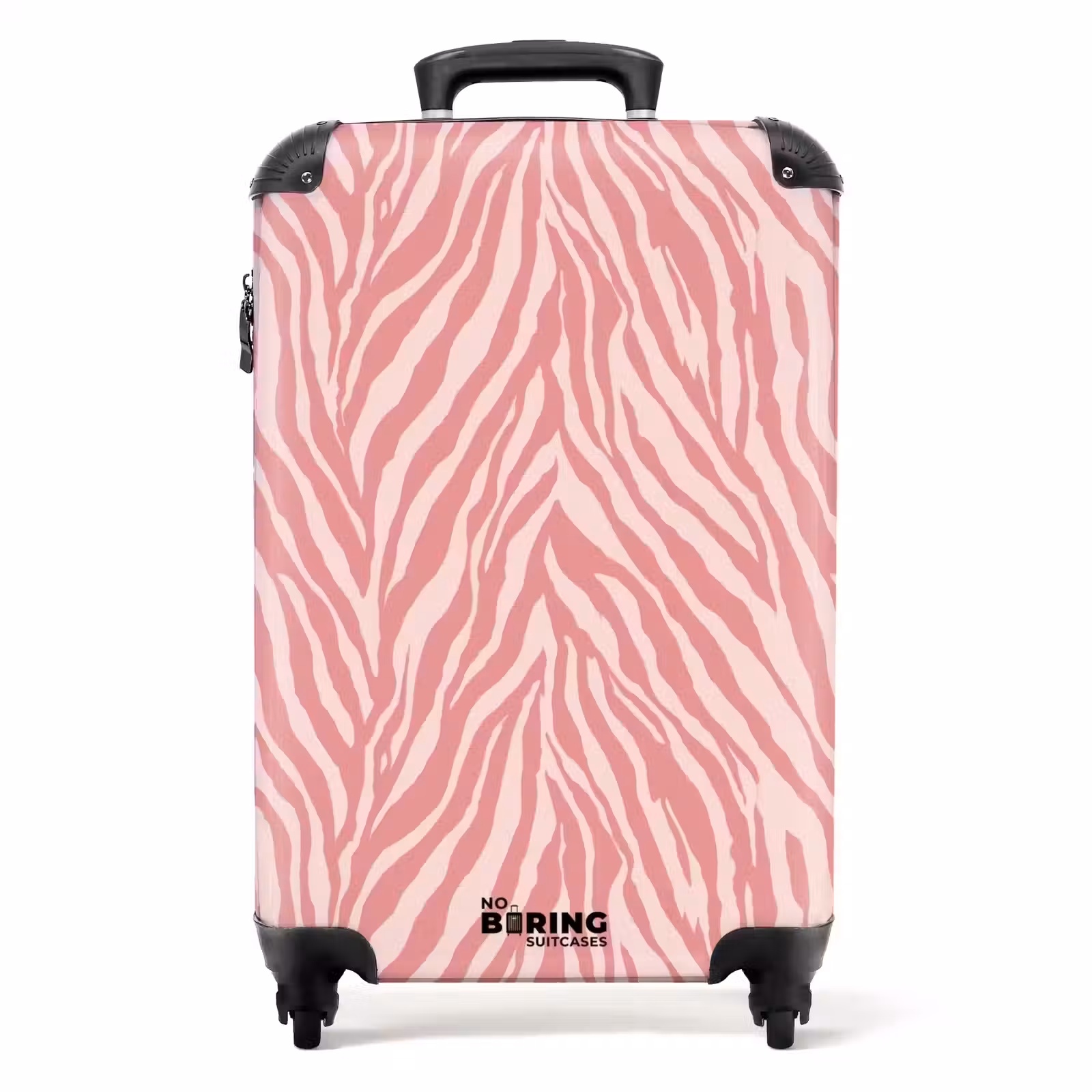 Valise - Zebra - Imprimé - Rose — 1