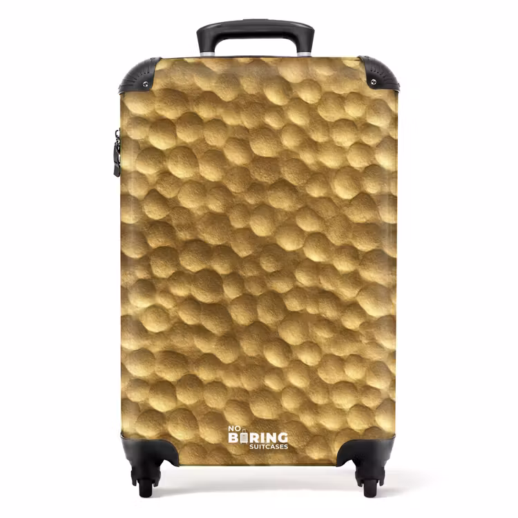 Valise - Métal - Dynamique - Or — 1
