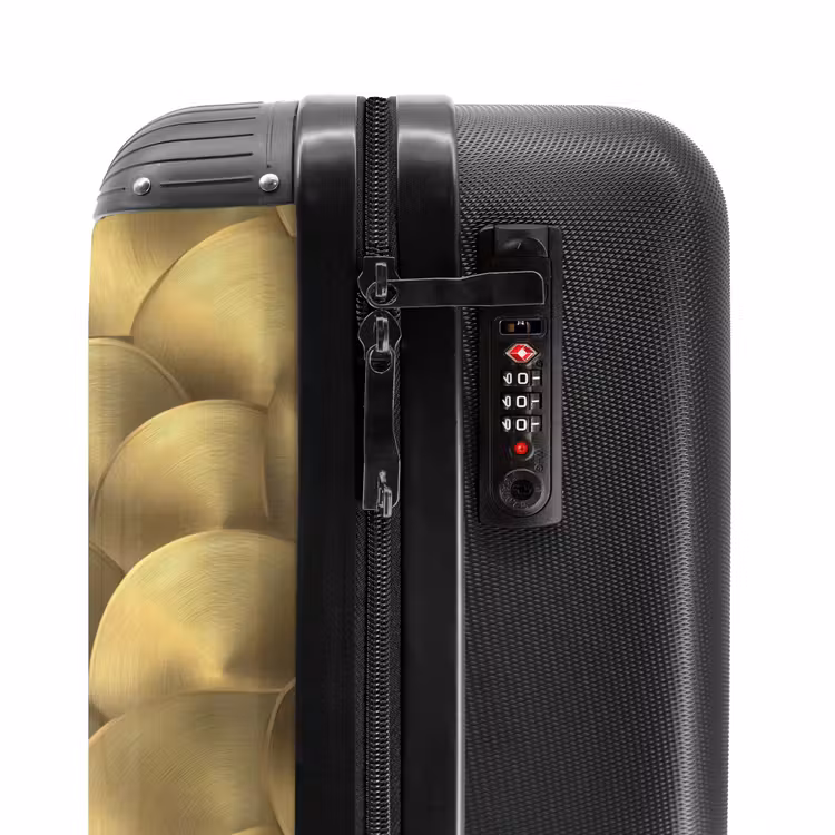 Valise - Moderne - Cercle - Or — 6