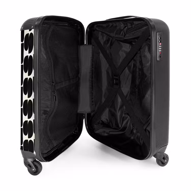 Valise - Moderne - Motif - Noir — 5