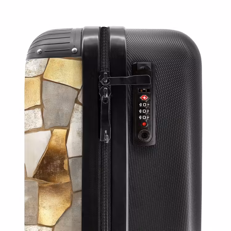 Valise - Mosaïque - Marbre - Or — 6