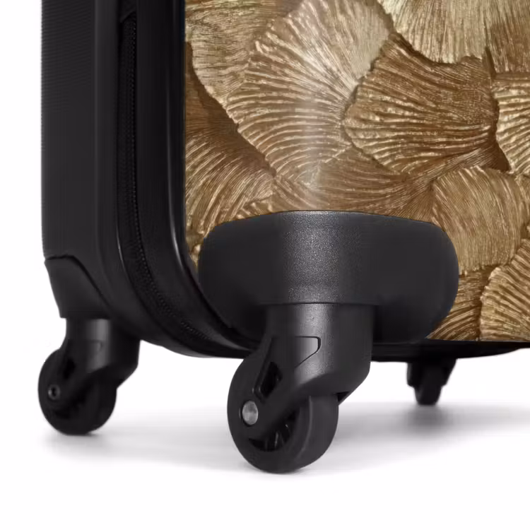 Valise - Organic - Motif - Feuilles - Or — 7