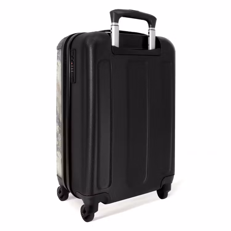 Valise - Serpent - Motif - Taupe — 4