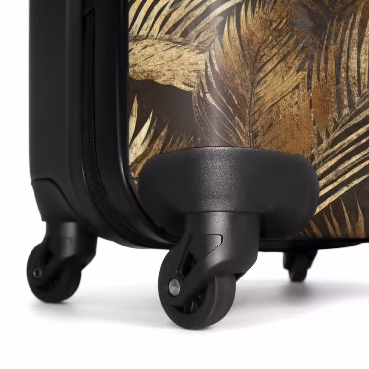 Valise - Tropical - Feuilles - Or — 7