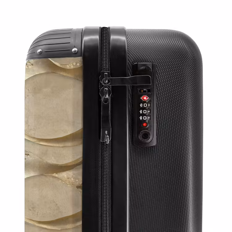 Valise - Vagues - Motif - Or — 6