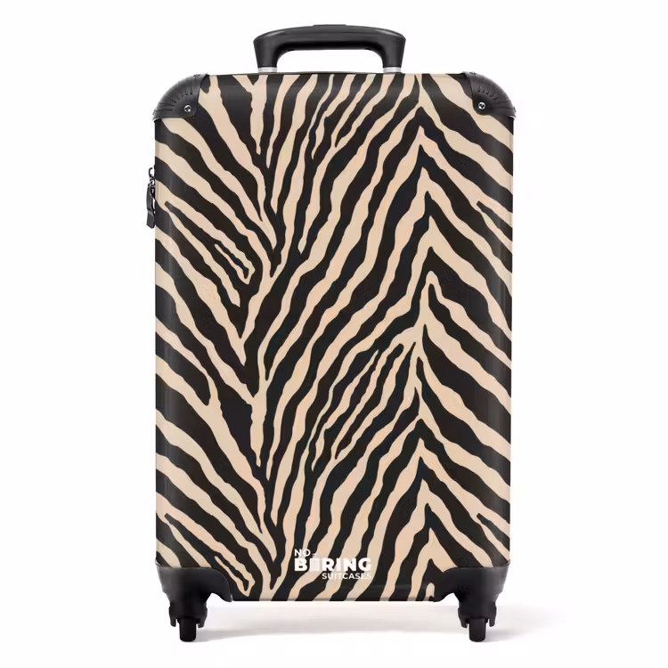Valise - Zebra - Classic - Noir — 1