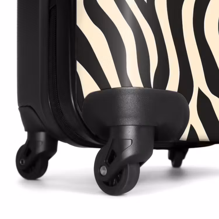 Valise - Zebra - Print - Classic - Black — 7