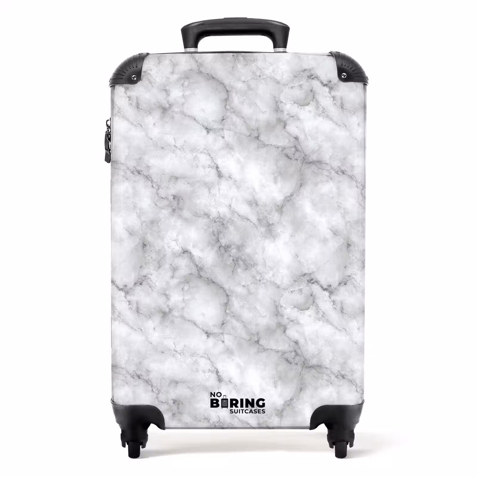 Valise - Gris - Marbre - Classique - Veines — 1